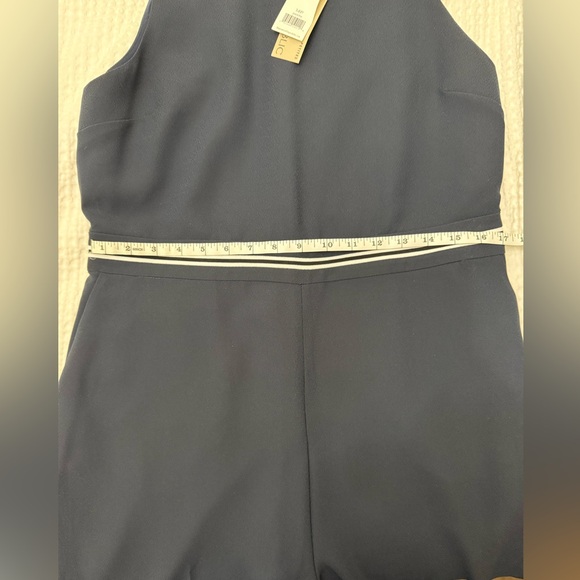 Banana republic navy blue jumpsuit wide leg - Picture 9 of 9